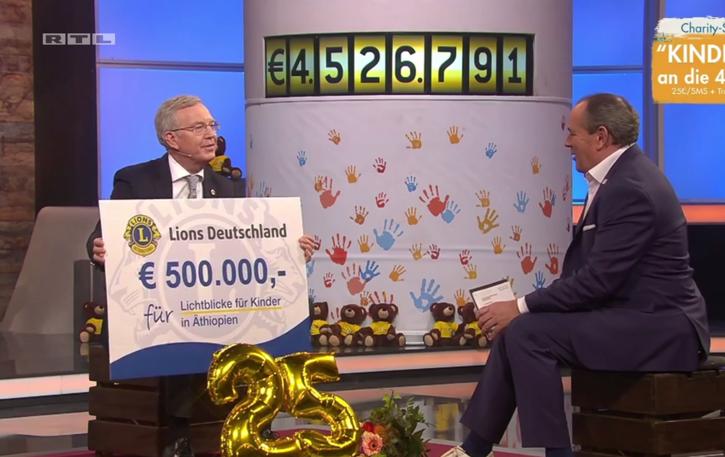 2020 Lions Deutschland RTL Auftritt