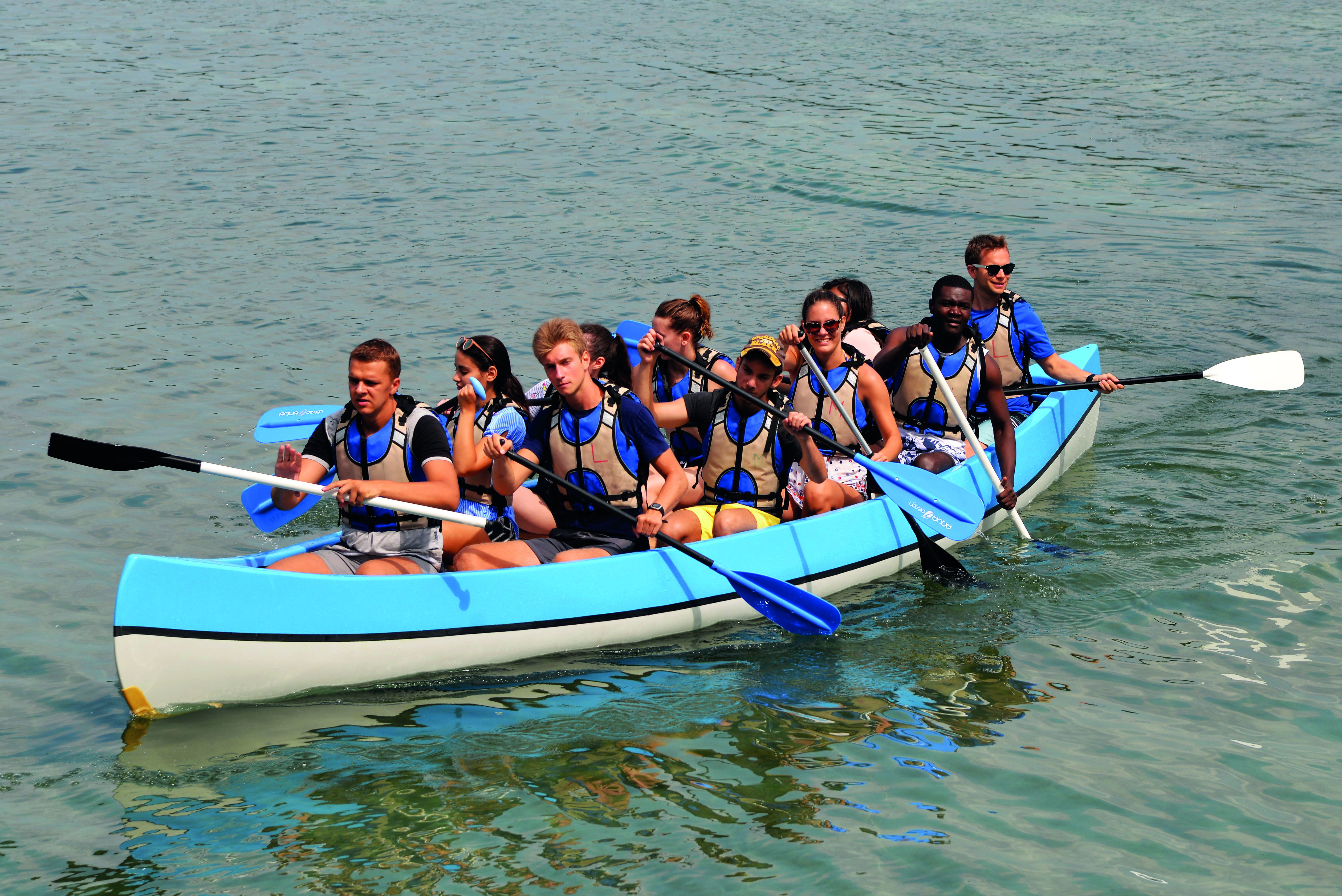 Rudern auf dem See Konstanz