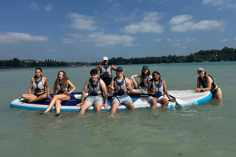 stand-up paddling