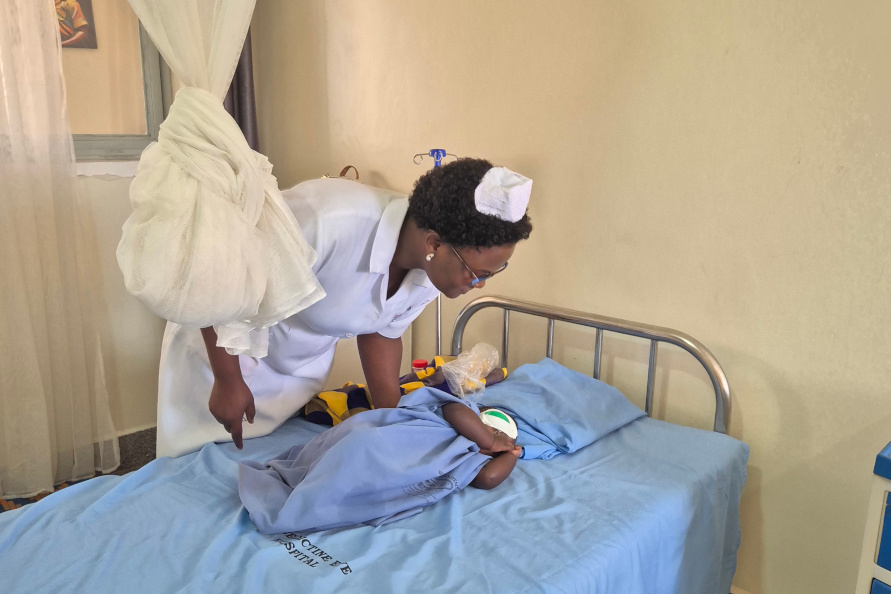 Auch die Kleinsten finden Hilfe.